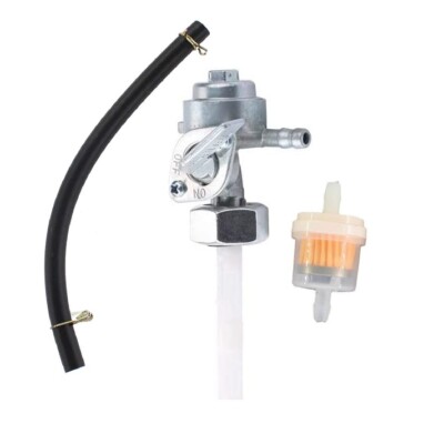 M16 x 1.5 1/4'' Fuel Shut Off Valve Petcock Switch for Generator Gas Engine Tank