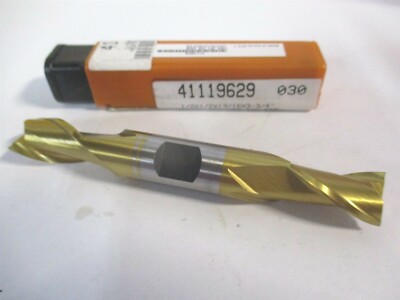 (E8050032)1/2'' x 13/16'' x 1/2'' x 3-3/4'' OAL HSS 2 Flute Square End Mill 