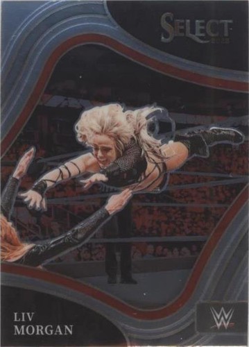 2022 PANINI LIV MORGAN #44 WWE SELECT CONCOURSE RED & BLUE