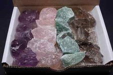 Quartz Collection Amethyst Rose Quartz Aventurine Smoky Quartz 20 Piece Lot