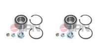 JPN 2X Radnabe Radlagersatz Vorne FüR VW Golf I Cabriolet 155 19E 1G1 53B 53