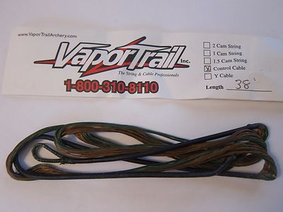 NEW Vapor Trail 38'' Control Cable Bow Archery  USA LOTS More Listed