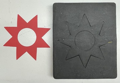AccuCut Die SUN #1 (S2500L) Large 5" x 6" - Picture 8 of 9