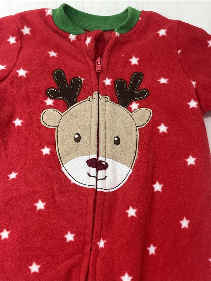 Body Little Me Bebé Niño Una Pieza Polar Vacaciones Ciervo Talla 12 Meses 12M Foto 2 de 4