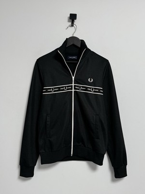 Fred Perry Vintage 90'S Track Top Y2K style Black Size S Men s