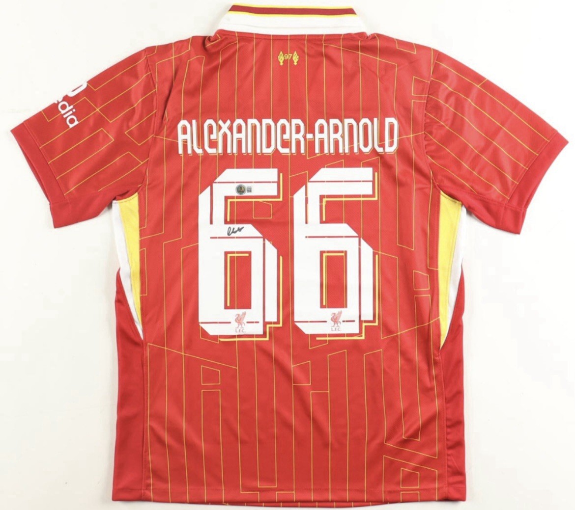 Trent Alexander-Arnold Signed Liverpool F.C. Nike Jersey (Beckett