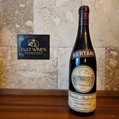 1977 Bertani Amarone Recioto della Valpolicella Classico Superiore DOCG wine