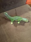 Lalique France Green Crystal Glass Lizard Komona Dragon Signed Figurine￼ — photo 8