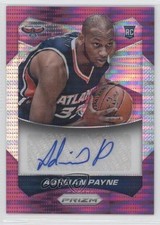 2014-15 Panini Prizm Purple Pulsar /49 Adreian Payne #97 Rookie Auto RC
