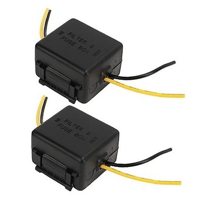 Car Power Filter Noise Ground Loop Isolator Car Audio Noise Filter 12V Car 