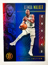 2019-20 Panini Illusions Kemba Walker BLUE Parallel Card SP #/25 Celtics!