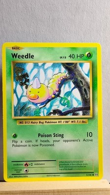 Weedle [MP] - Pokemon TCG Evolutions 5/108 [Common]
