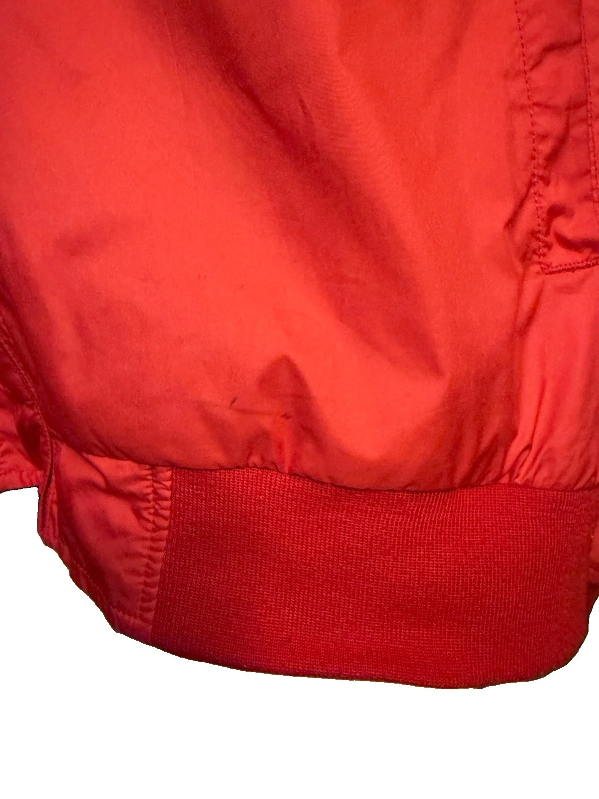 Peter Millar Sz L Zip Jacket Windbreaker Men's Red image 8