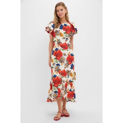 colorful linen dresses Boden Women's Erma Drop Waist Linen Dress