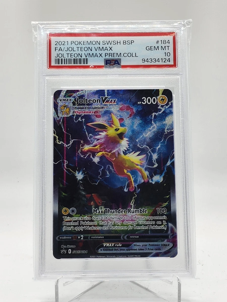 Jolteon Pokémon TCG Professional Sports Authenticator (PSA) Grade