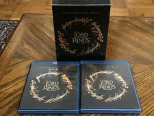 The Lord of the Rings: the Motion Picture Trilogy Blu-ray, 2010, 9-disc READ