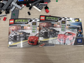 LEGO #75874 Speed Champions Chevrolet Camaro Drag Race Incomplete set