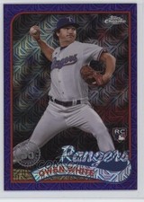 2024 Series 1 1989 Topps Chrome Silver Pack Purple Refractor /75 Owen White 0us8