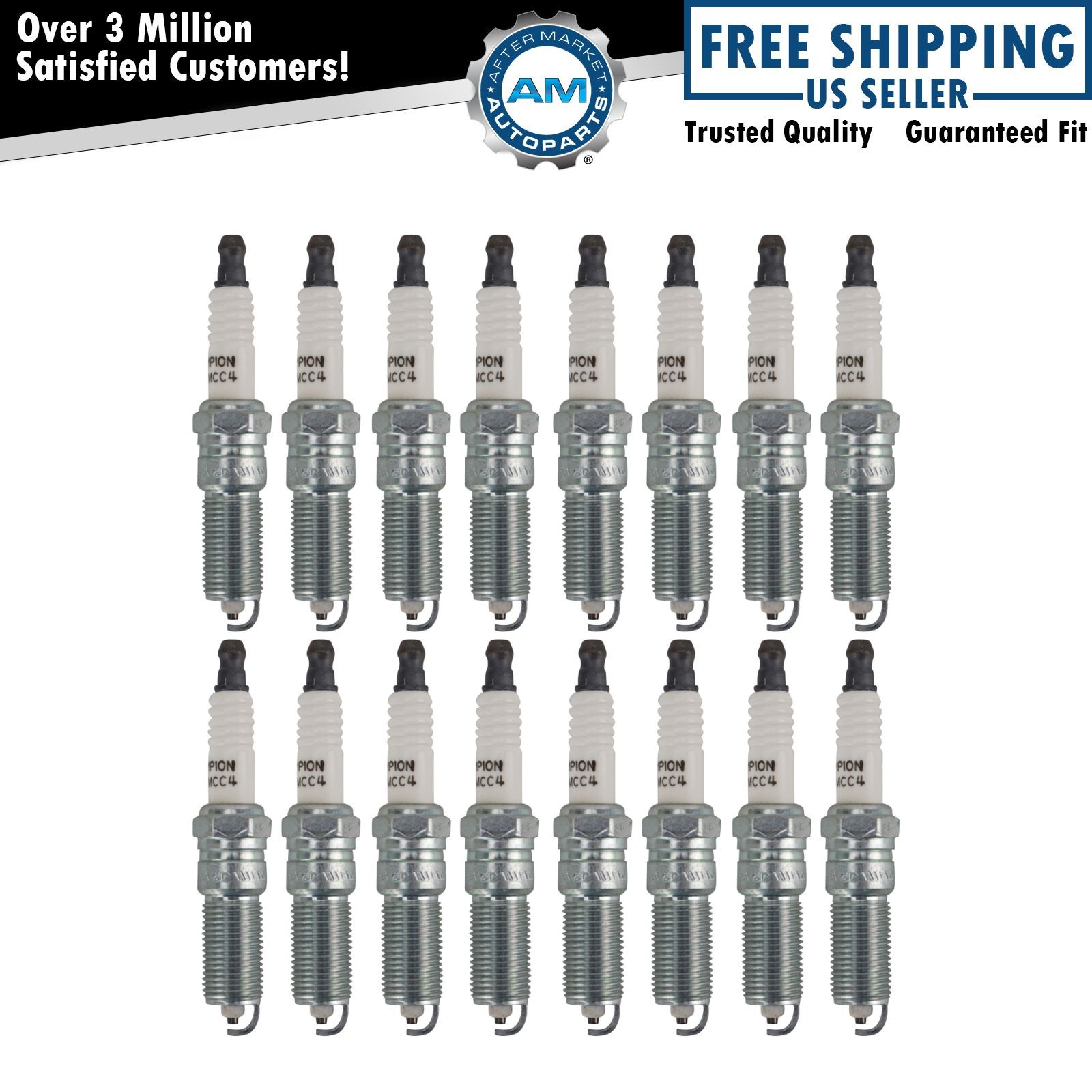 OEM SPRE14MCC4 Spark Plug Kit Set of 16 for Dodge Jeep Chrysler 5.7L Hemi New