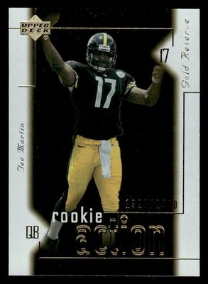 Tee Martin 2000 Upper Deck Gold Reserve #/2500 #211 Pittsburgh Steelers ESE