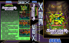 SHREDDERS RE REVENGE -  32X - PAL /NTSC -  FULLY TESTED GR8 PORTED GAME