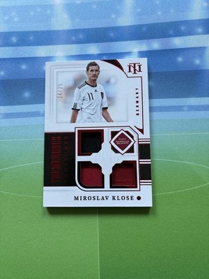 2022 Panini National Treasures Relic Miroslav Klose Ruby /25 Germany