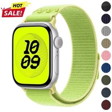 Nylon Sport Loop Band Strap for Apple Watch 11 10 9 8 7 6 5 SE 40-49mm Ultra 3 2