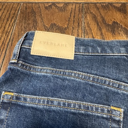 Everlane Jeans Womens Size 28R Blue The Original Cheeky Stretch Organic Cotton - Picture 12 of 12