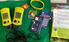 Apisphere Geomate Jr GPS Lot of 2 Kids Geocaching Devices Tested