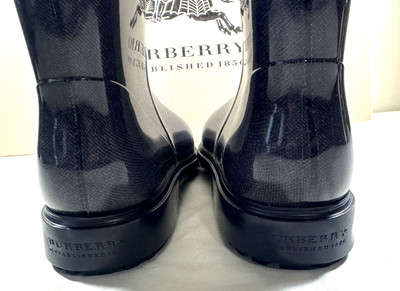 Burberry Classic Indigo Blue Rainboots size 38 , 7 US | eBay