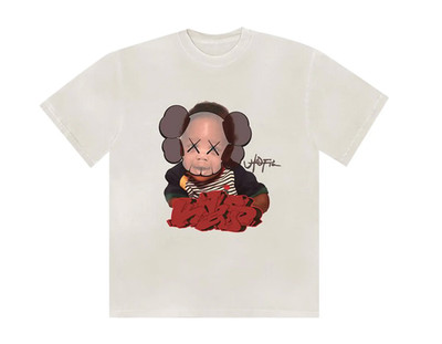 NEW: Utopia x KAWS Tee TSUT-SS02   Travis Scott Cactus Jack T-Shirt Size M   New