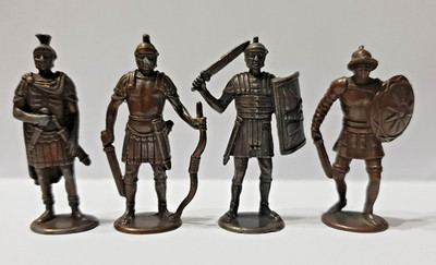 Satz Soldatini kinder metal Metallfiguren Romani old