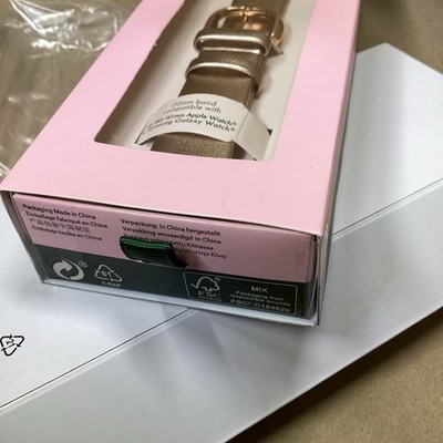Kate Spade NY Apple OR Samsung GALAXY Watch Rose Gold tone for 38/40/41 mm