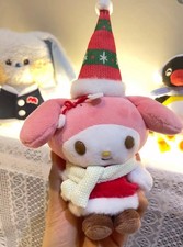 Sanrio My Melody Christmas Plush Mascot Holder Keychain Japan Limited 2023