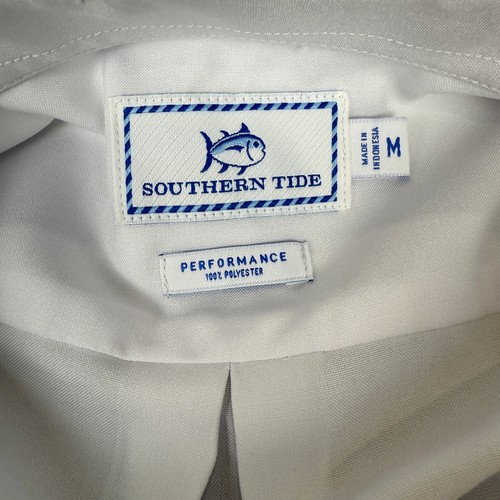 Southern Tide Texas A&M Button Down Performance Men's Medium Logo Front Pockets - Picture 7 of 9