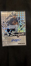 2022 Panini Mosaic - Scripts Jovani Moran #SC-JV Holo Prizm (AU, RC) X