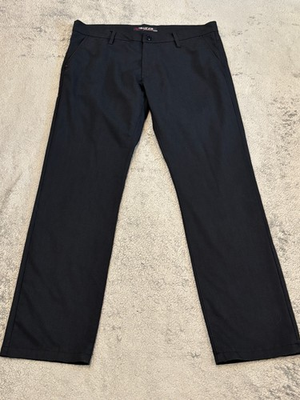 #ad Tello Jns Chino Pants Mens 38x34 Cotton Straight Leg Navy Blue Casual Flat Front $17.99