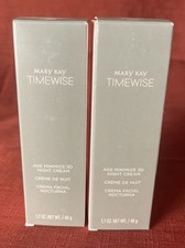 2 Mary Kay Timewise Age Minimize 3D Night Cream 173103 Combination to Oily 1.7oz