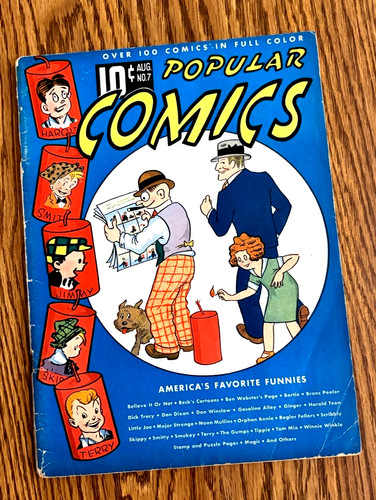 POPULAR COMICS #7 DELL  1936  EXTREMELY RARE