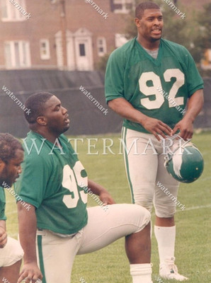 EN6 Reggie White - Jerome Brown Philadelphia Eagles 8x10 11x14 16x24 Photo
