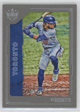 2021 Panini Diamond Kings Gray Framed Bo Bichette #77 19kh