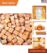 Rich Vanilla Caramel Candy - Perfect for Baking, Sharing Everyday Indulgence
