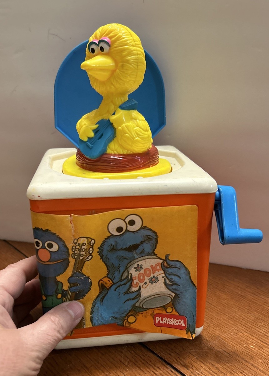 ~80s スターアンドストライプ アメリカ bigbuck サルペット VINTAGE 1985 HASBRO PLAYSKOOL BIG BIRD JACK IN THE BOX SESAME