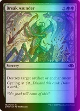 MTG Magic the Gathering Break Asunder (152/521) Dominaria Remastered NM FOIL
