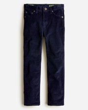 Crewcuts Boys 16 Navy Blue Corduroy Pants Stretch Adjustable Waist 28x30