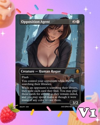 Opposition Agent | Premium Proxy Art Card EDH
