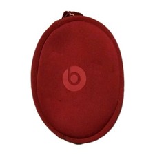 Beats by Dre Headphone Soft Carry Case Zipper Red Case Only