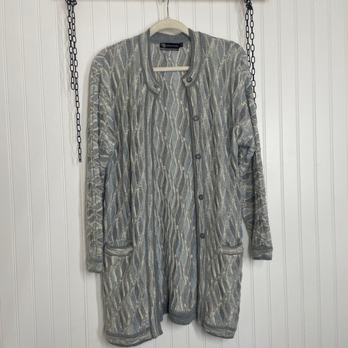 Purely Australian Women’s Merino Wool Button Down Cardigan Size M