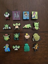 Lot Of 16 Shrek Shoe Charms