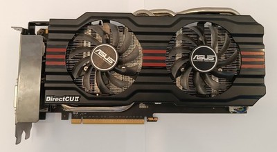 ASUS NVIDIA GeForce GTX 660 DirectCU II OC 2GB GDDR5 PCIe (GTX660-DC2O-2GD5)